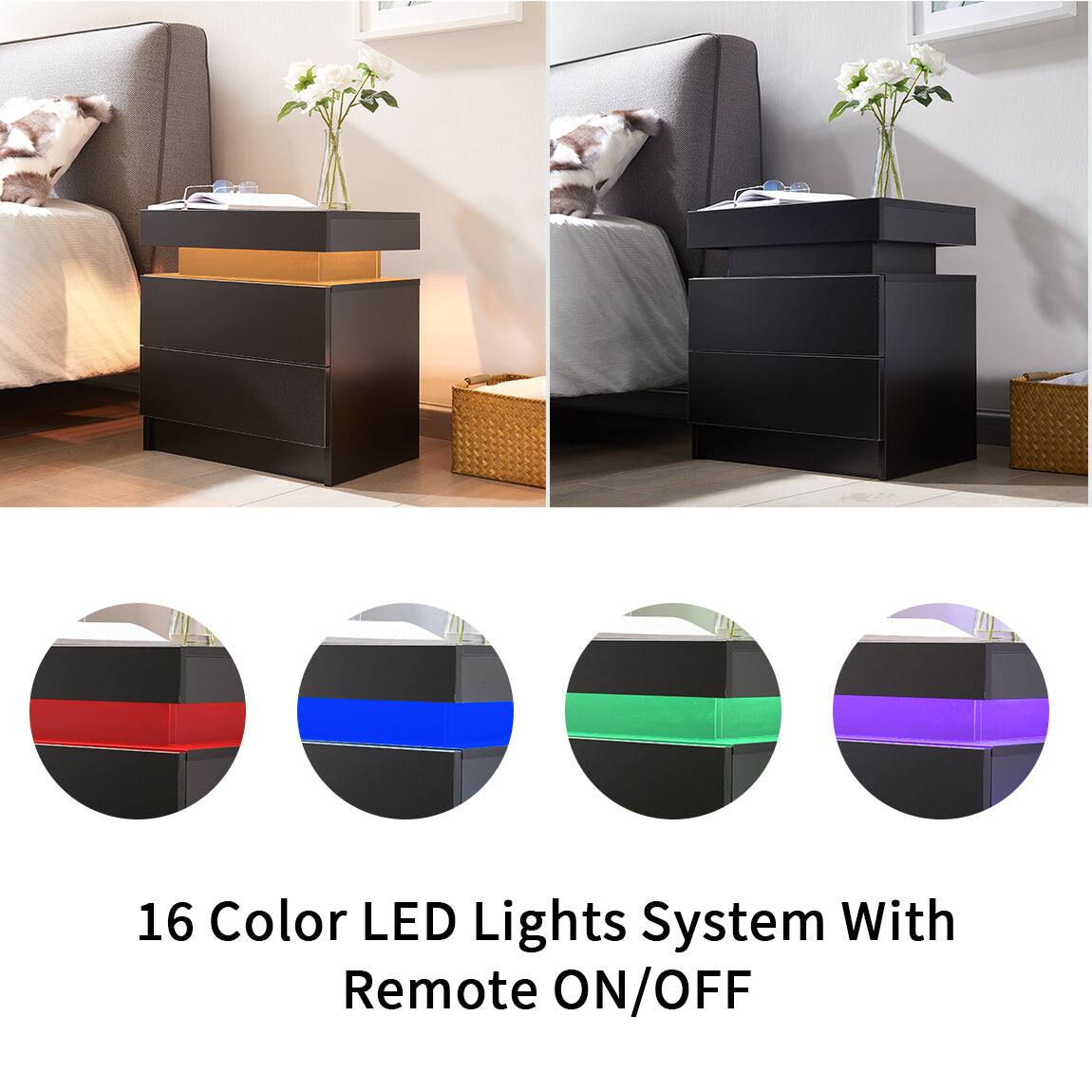 16 Color LED Lights System With Remote ON/OFF