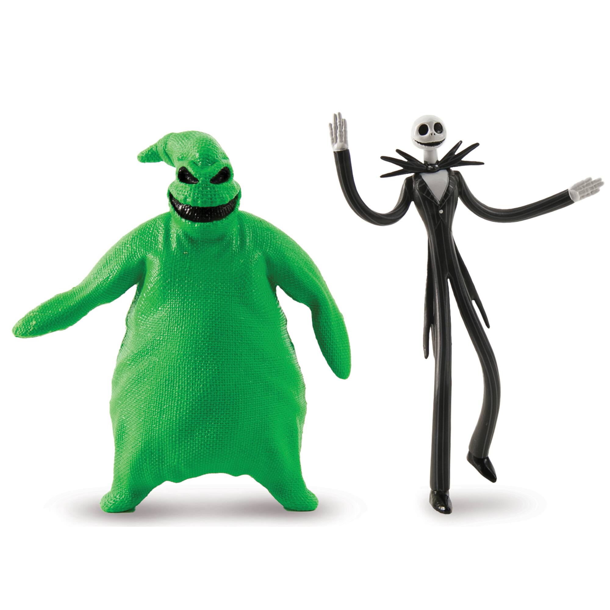 Left. TCG Toys - FleXfigs: Nightmare Before Christmas - 4 Character Pack - Ages 3+.