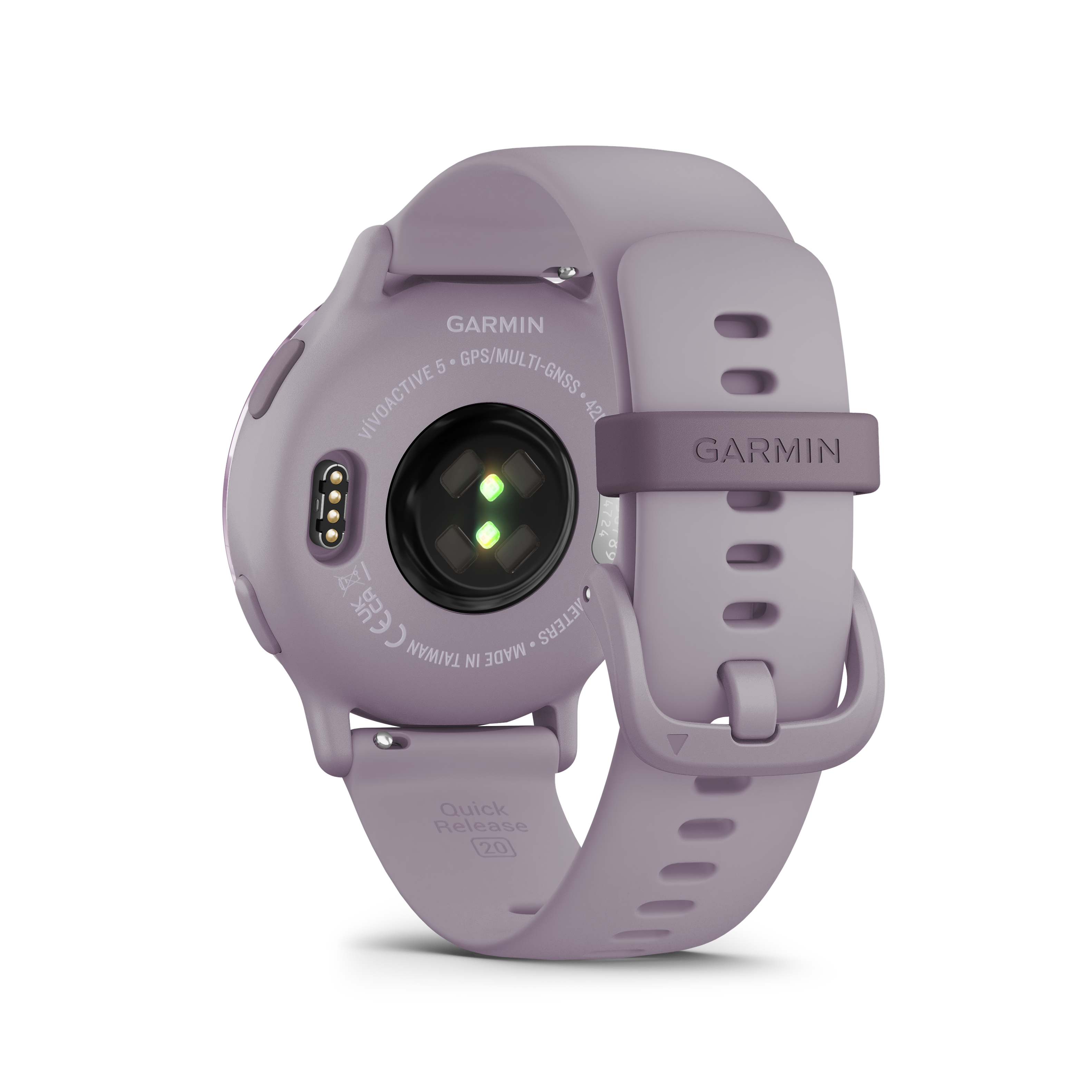 GARMIN  
VIVOACTIVE 5 GPS/MULTI-GNSS  
GARMIN  
Quick Release  
MADE IN TAIWAN
