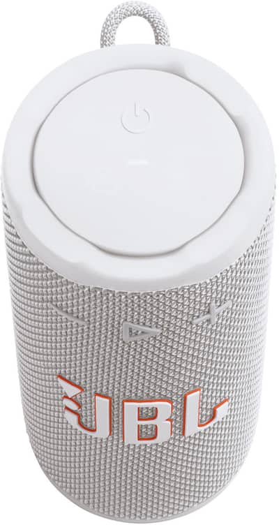 JBL Grip Portable Wireless Speaker with Built In Light 2025 White JBL Grip Portable Wireless Speaker with Built In Light 2025 White