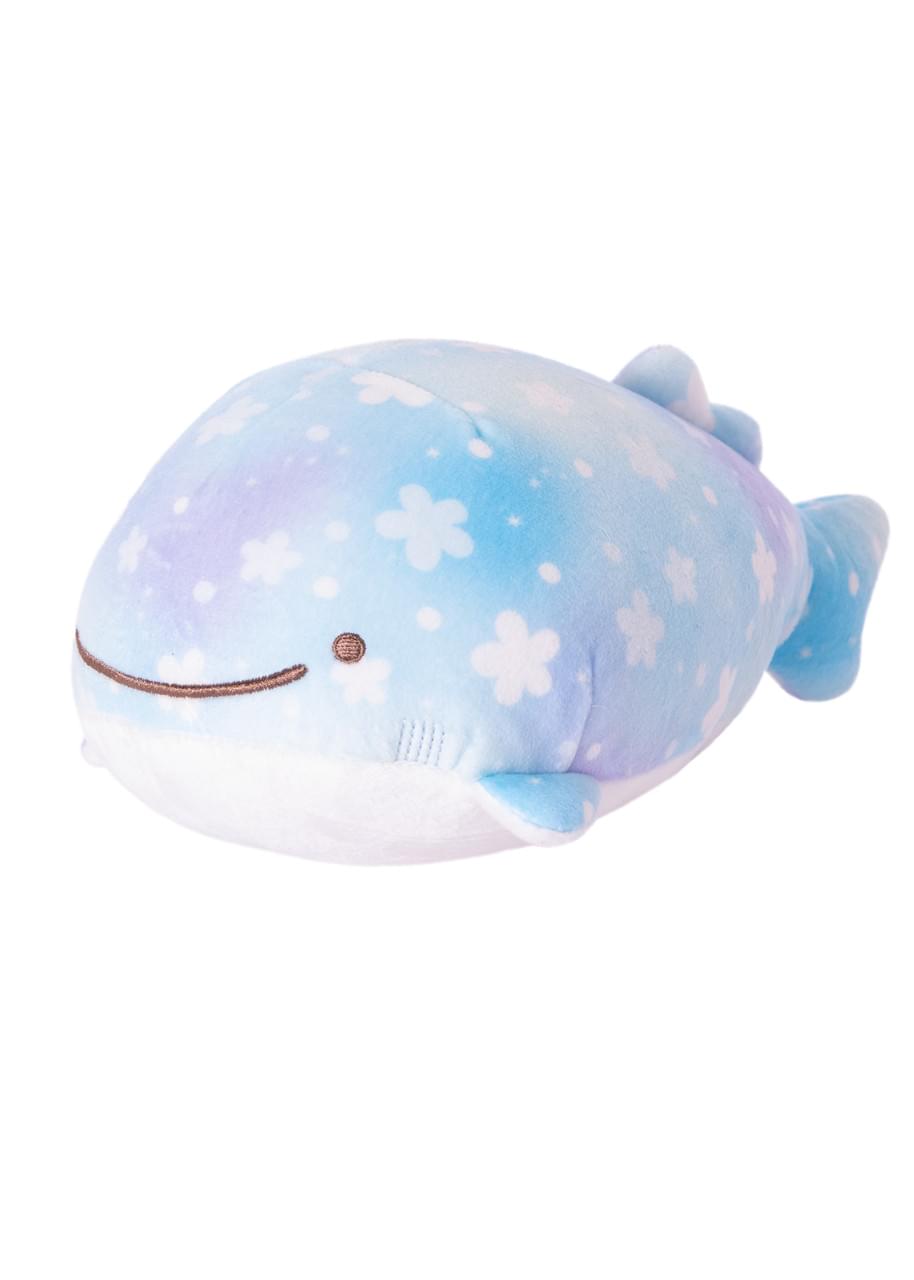 Alt View 1. Sumikkogurashi - Jinbesan Flower Spotted 9 Inch Character Plush - Blue.