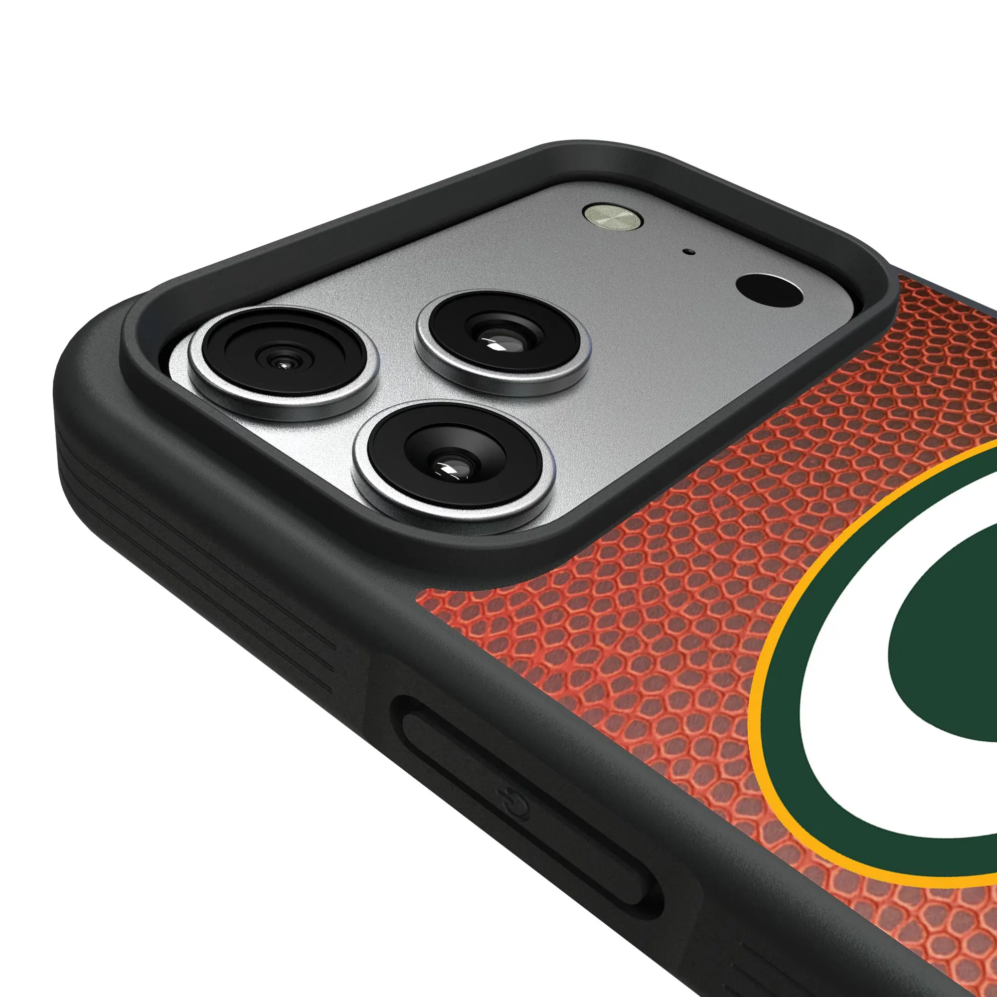 Alt View 2. Keyscaper - Green Bay Packers Bump Case with 8.2ft Drop Protection - 16 - Multicolor.