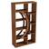 Back. Kadyn - Wood Bookshelf, 5-Tier Display Shelf, Storage Shelving Unit for Home Office, Brown - Brown.