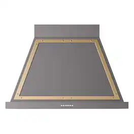 ILVE - 36 inches - Externally Vented - Wall Range Hood - Graphite Matte