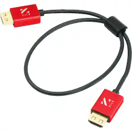 ZILR - 8K Ultra Speed Hyper Thin HDMI 2.1 Cable 45cm/17.7- Type-A- Type-A Secure Locking, 8K60, 4320p, 4K120, 2160p,