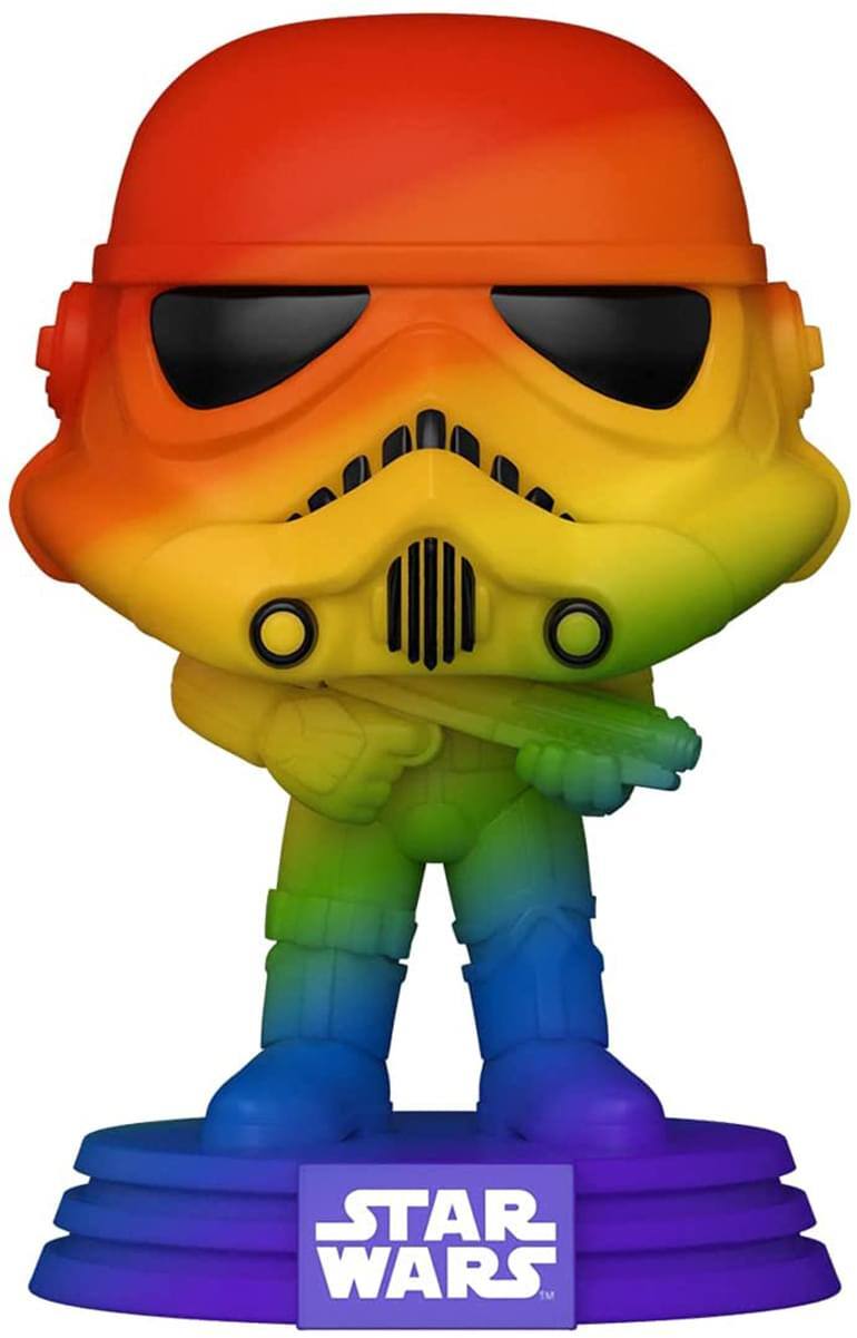 Star Wars Funko POP Vinyl Figure | Rainbow Pride Stormtrooper - Orange