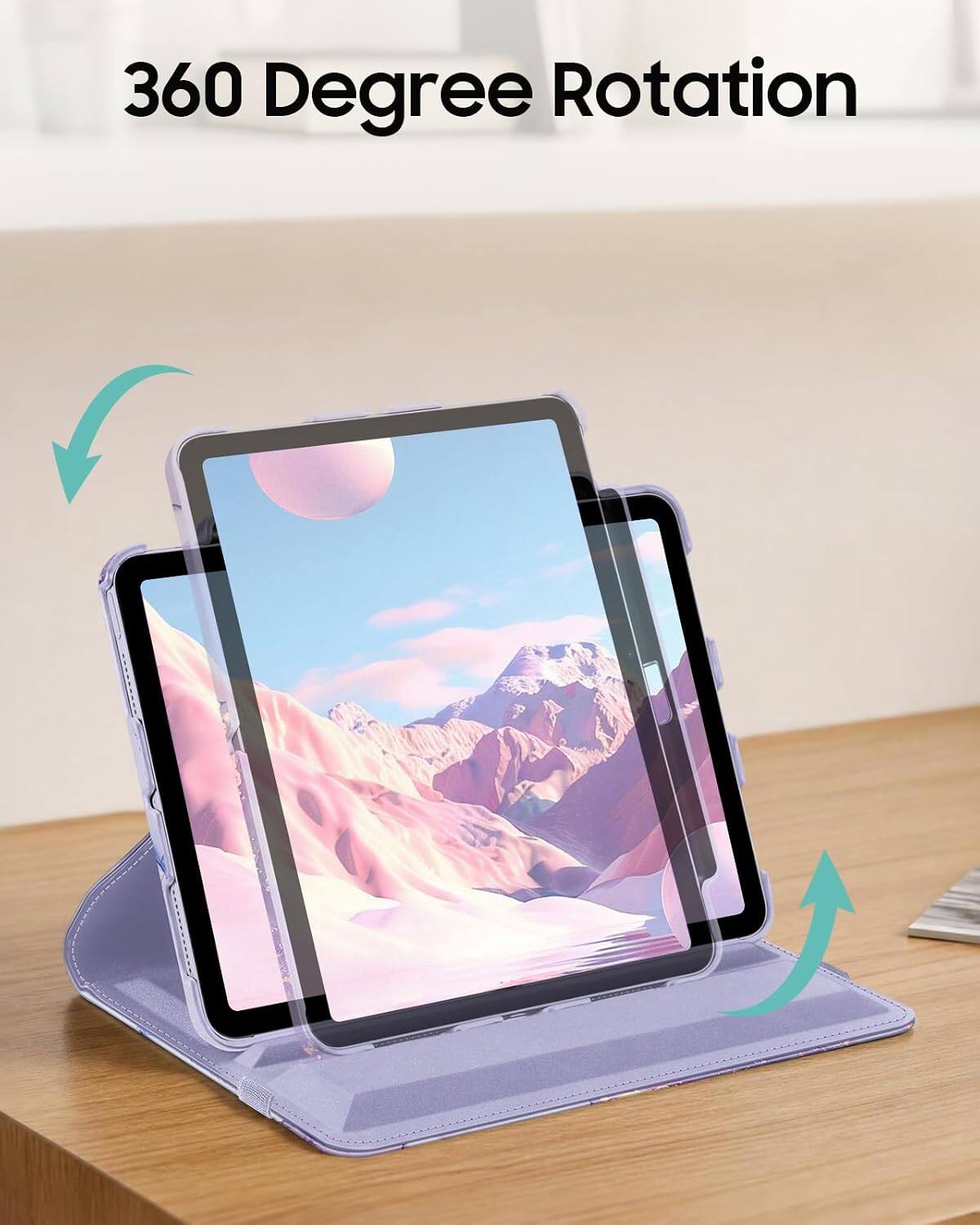 Fintie Rotating Case for iPad Air 11 inch (M4/M3/M2) & Air 4th/5th Gen ...
