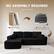 NO ASSEMBLY REQUIRED
Unbox. Expand. Relax
1. UNBOX THE PACKAGE
2. CUT OPEN THE WRAP
Keep away from sharp objects to protect the fabric.
3. PLACE & LET EXPAND
Position the sofa and allow up to 72 hours to regain full shape.