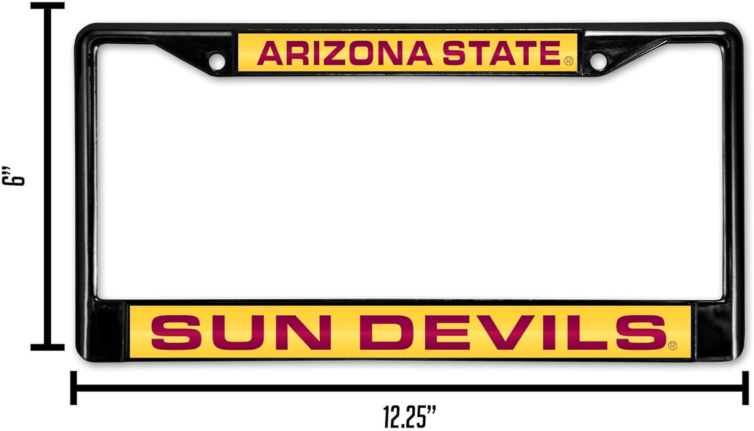 ARIZONA STATE  
SUN DEVILS  

6" x 12.25"