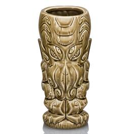 ThinkGeek - Geeki Tikis Cthulhu Ceramic Mug | Holds 14 Ounces - Brown