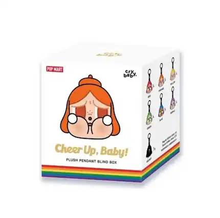 BOT POP MART cry baby . Cheer Up, Baby! PLUSH PENDANT BLIND BOX
