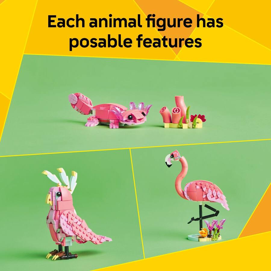 LEGO Creator 3 in 1 Wild Animals: Pink Flamingo 31170 6527864 LEGO Creator 3 in 1 Wild Animals: Pink Flamingo 31170 6527864
