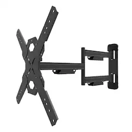 Kanto - PS400SG Stainless Steel Full-Motion Single Stud Outdoor Mount for 30” - 70” TVs - Black