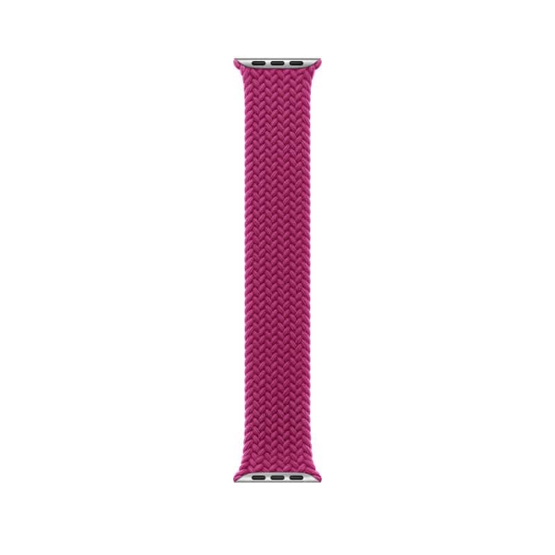 Apple - Watch Band Braided Solo Loop 46Mm SERIES 10 / 11 MY503AM/A Sz 8 - Magenta