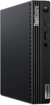 Lenovo - Refurbished Excellent - ThinkCentre M80Q Tiny i5-10500T 16GB 256GB SSD Windows 11 Pro - Black