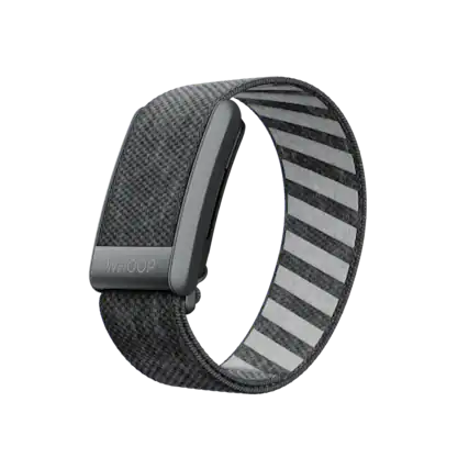 Front. WHOOP - 4.0 Health and Fitness Tracker with 12 Month Subscription - Slate.