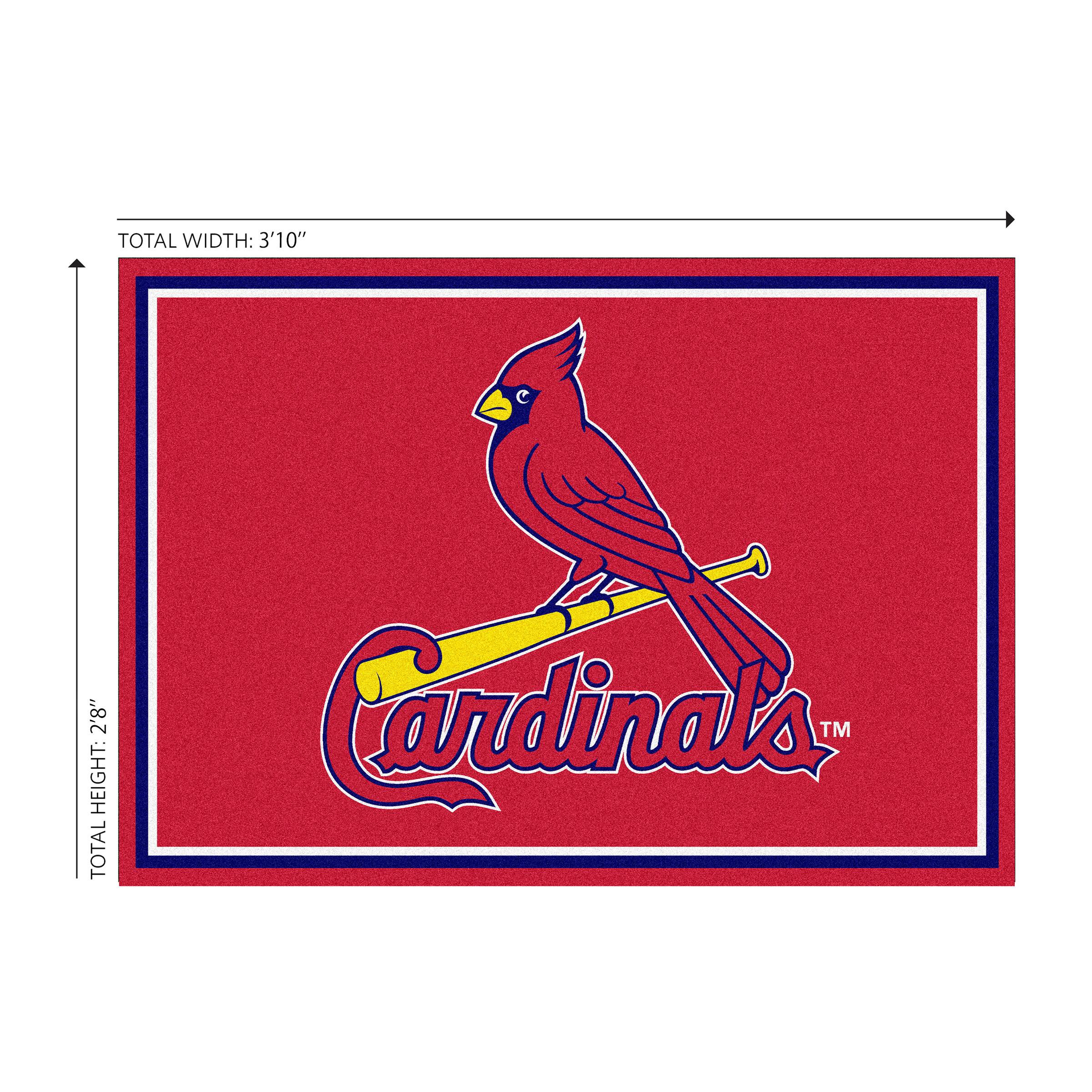 TOTAL WIDTH: 3'10"  
TOTAL HEIGHT: 2'8"  
Cardinals™