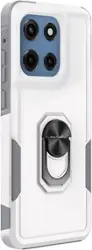 SaharaCase - Raider Series Heavy Duty Case for Motorola G Stylus 5G (2025) - Fossil White - Angle_Zoom