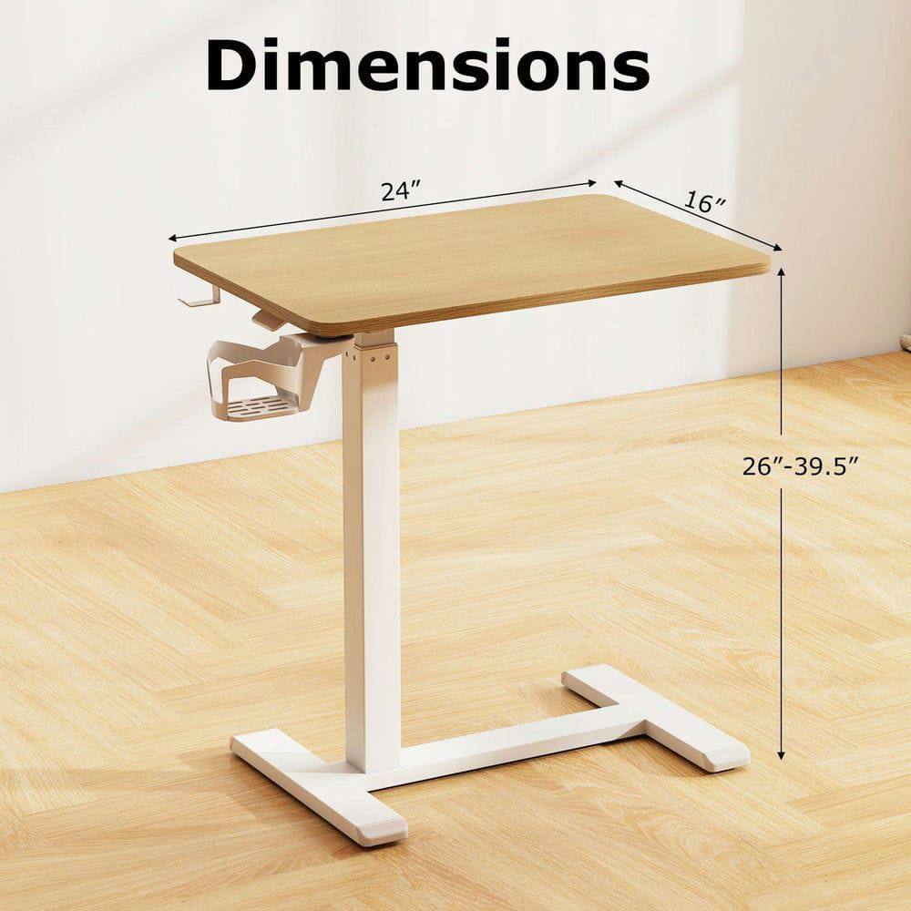 Dimensions: 24" x 16" x 26"-39.5"
