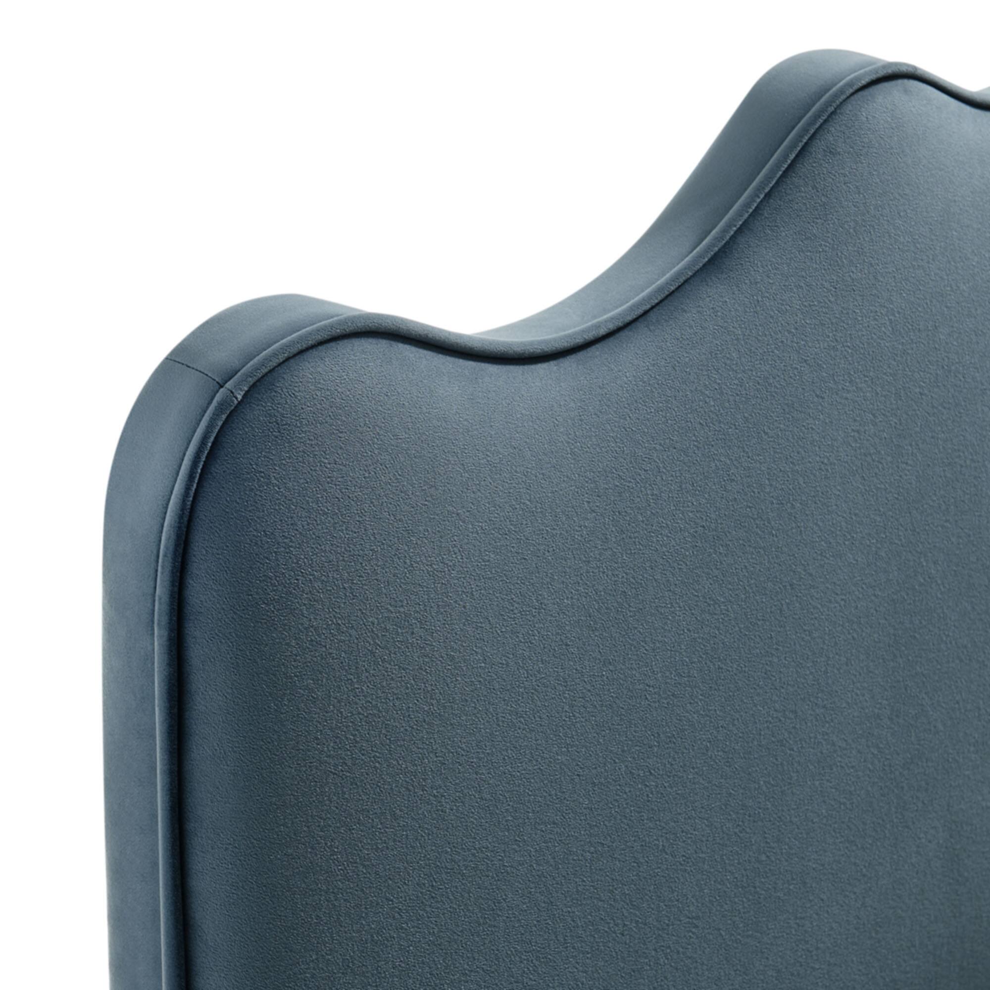 Alt View 4. Modway - Athena Upholstered Headboard by Modway - Cadet Blue.