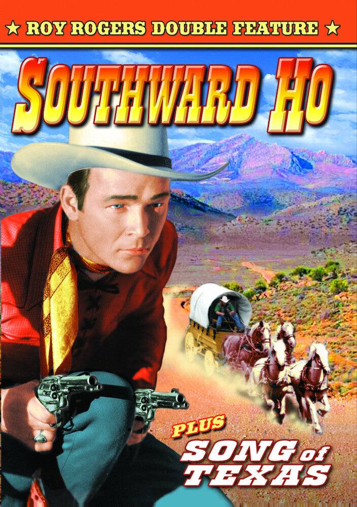 Front. Roy Rogers Double Feature: Southward Ho (1939) / Song - DVD.