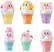 Sure! Here is the corrected and grouped text from the image:
1. Kirby
2. Kirby
3. Kirby
4. Kirby
5. Kirby
6. Kirby