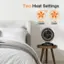 Two Heat Settings: HIGH 1500W and LOW 750W.