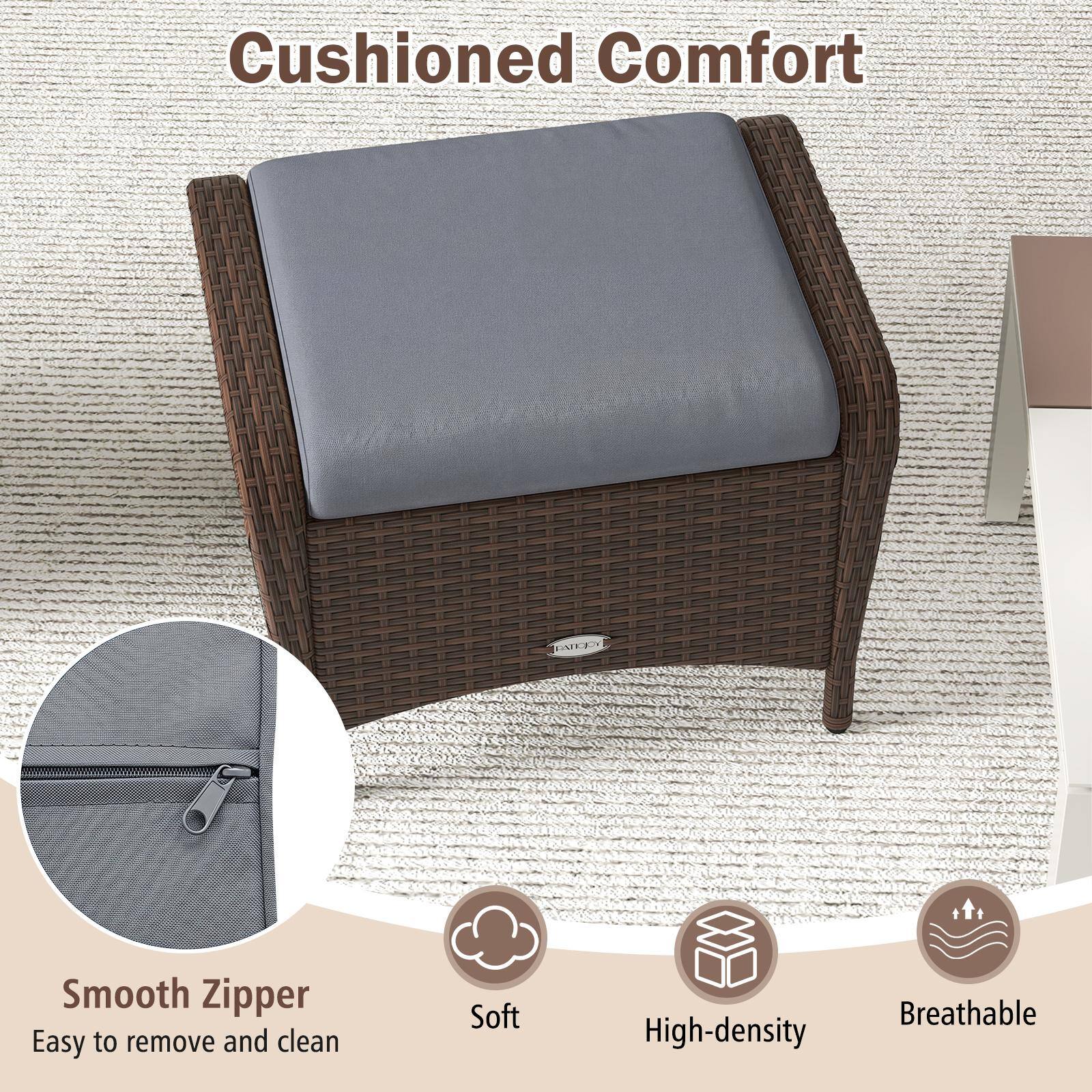 Cushioned Comfort  
Smooth Zipper  
Easy to remove and clean  
Soft  
High-density  
Breathable