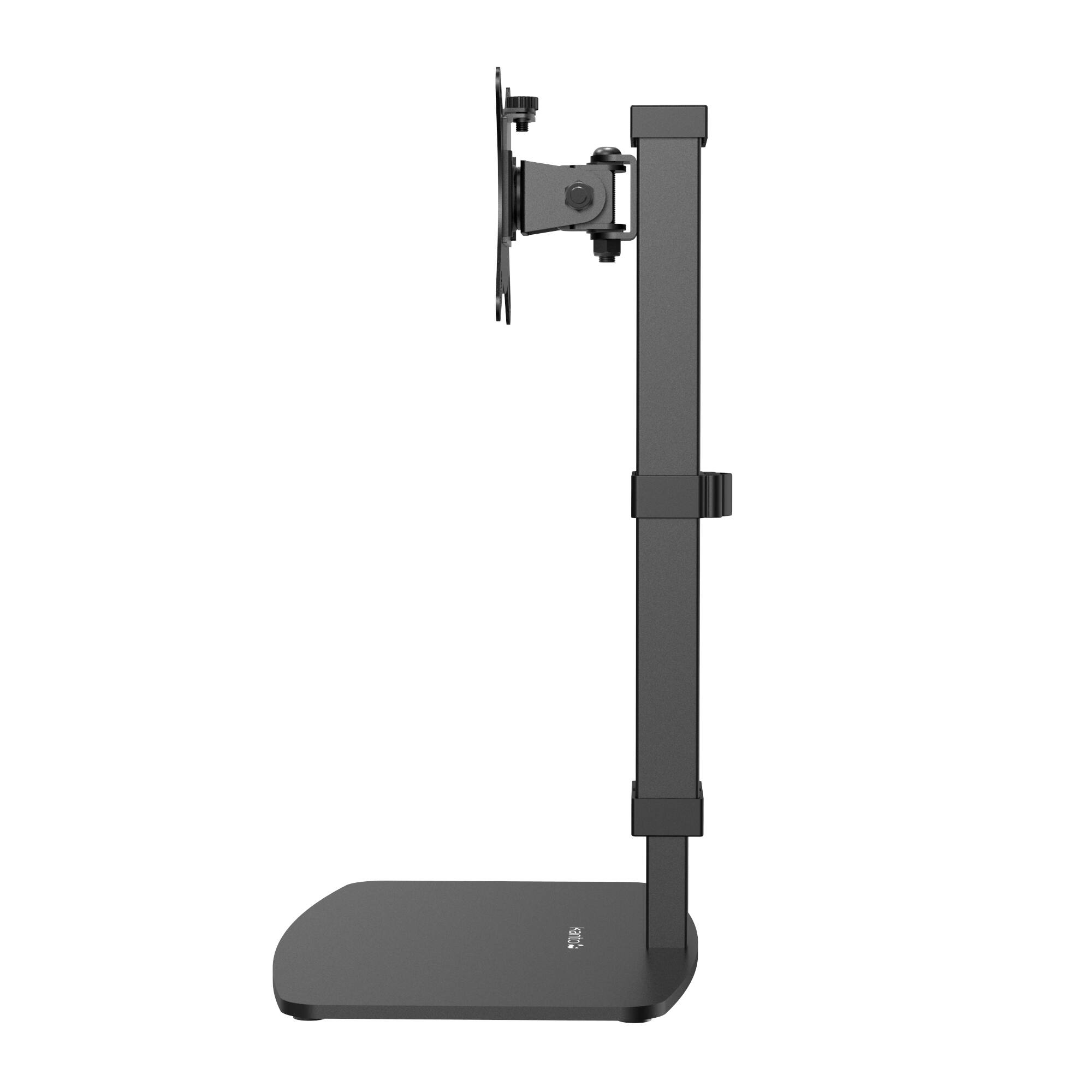 Back. Kanto - Universal Height Adjustable Desktop Monitor Stand for 17" - 32" Monitors - Black.