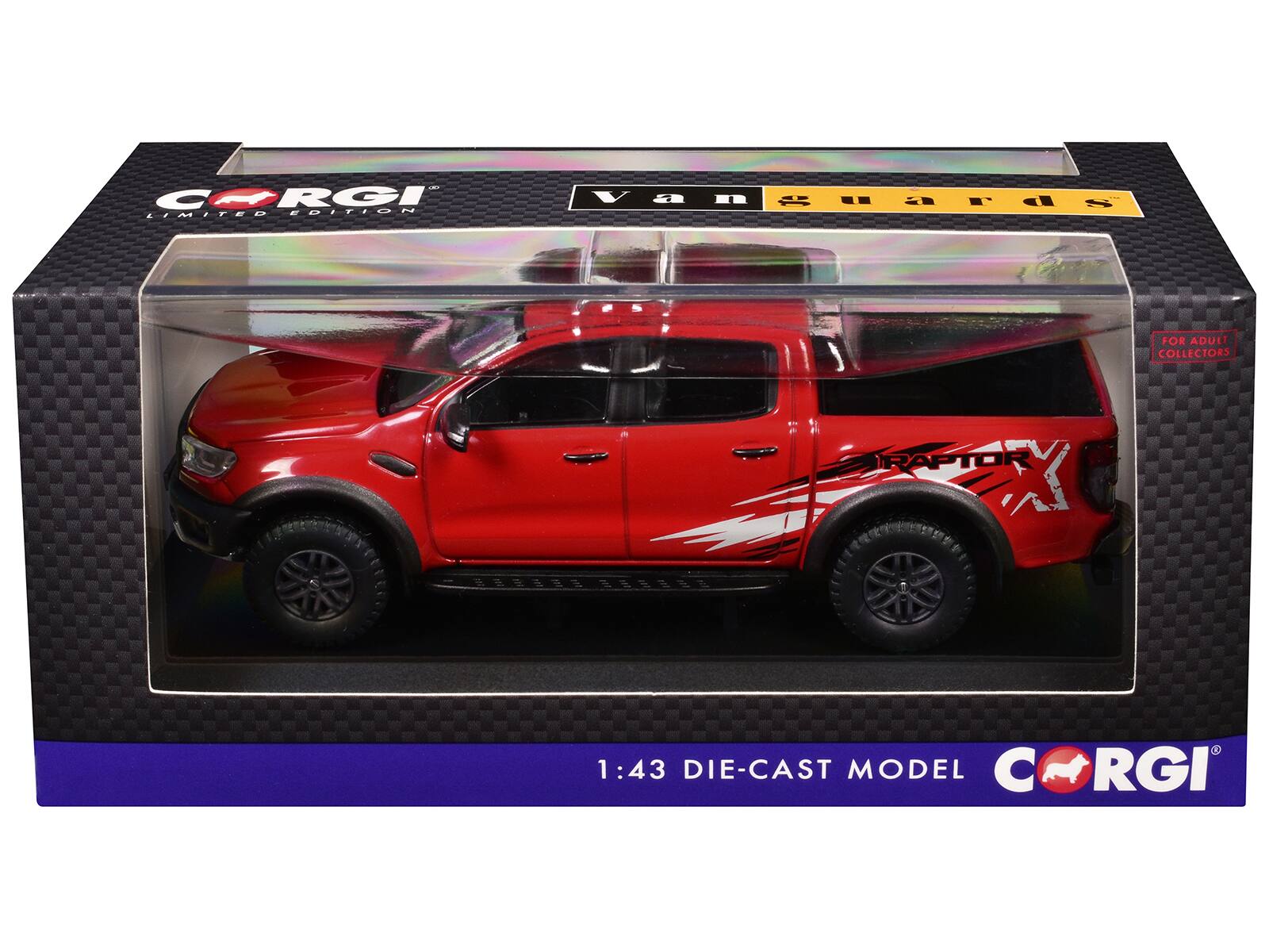 Corgi Limited Edition  
Van - Zards 2  
For Adult Collectors  
Raptor X  
1:43 Die-Cast Model  
Corgi