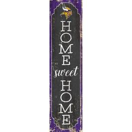 Fan Creations - Minnesota Vikings 24" Home Sweet Home Leaner Sign - Multicolor