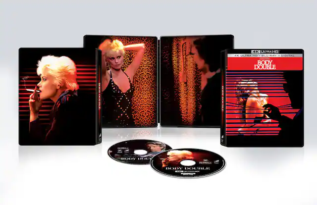 Front. Body Double (Steelbook) - 4K Blu-Ray.