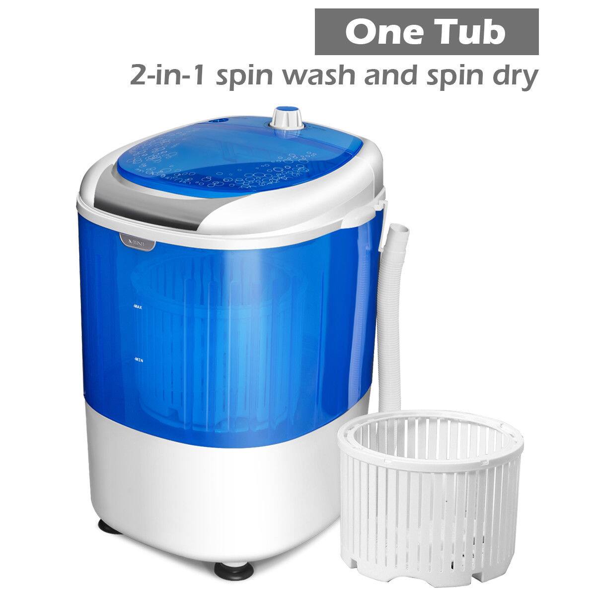 One Tub 2-in-1 spin wash and spin dry