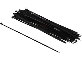 Cables to Go - C2G/Cables To Go 43223 11.5 Inch Releasable/Reusable Black Cable Ties - 50 pack