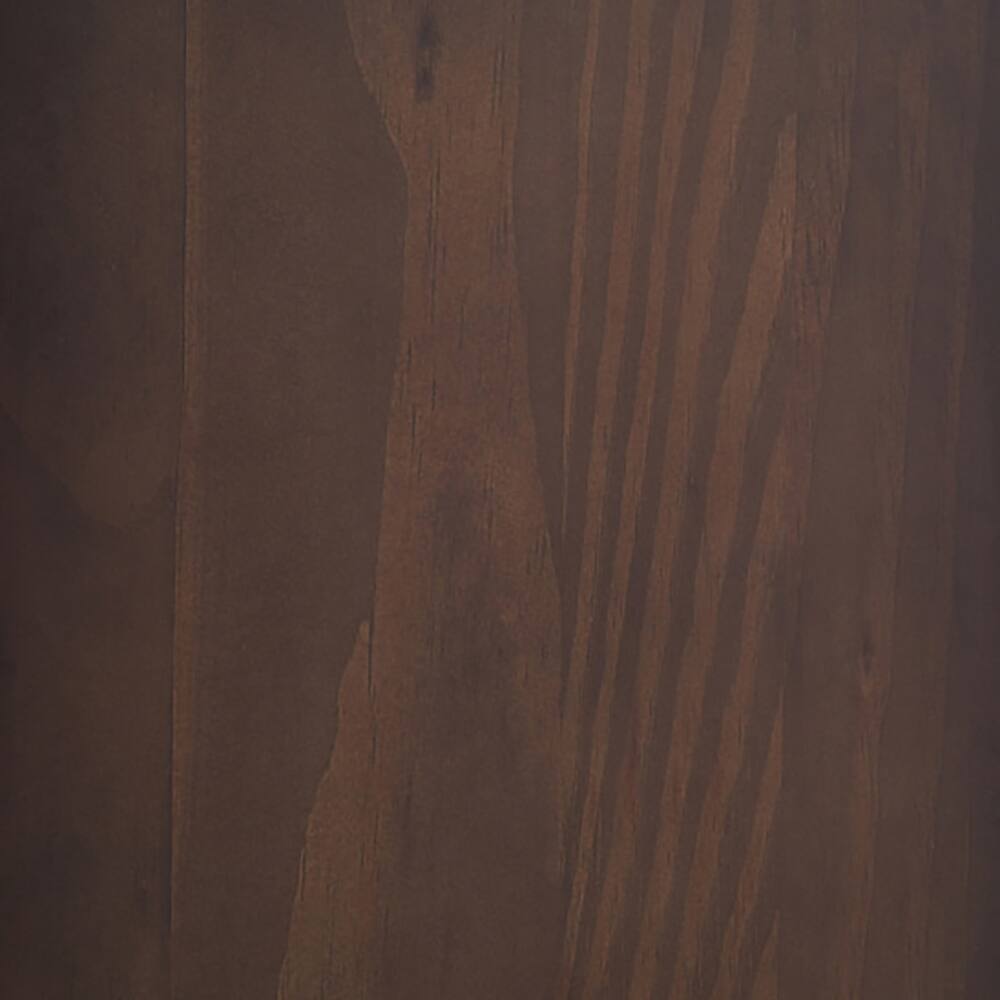 Alt View 7. Simpli Home - Hollander 60 inch Wide Solid Wood Writing Desk, Dark Brown Walnut - Dark Brown Walnut.