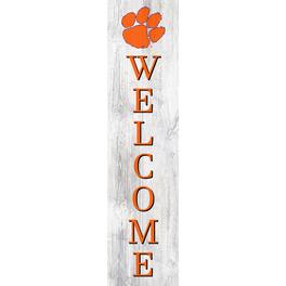 Fan Creations - Clemson Tigers 48'' Welcome Leaner - Multicolor