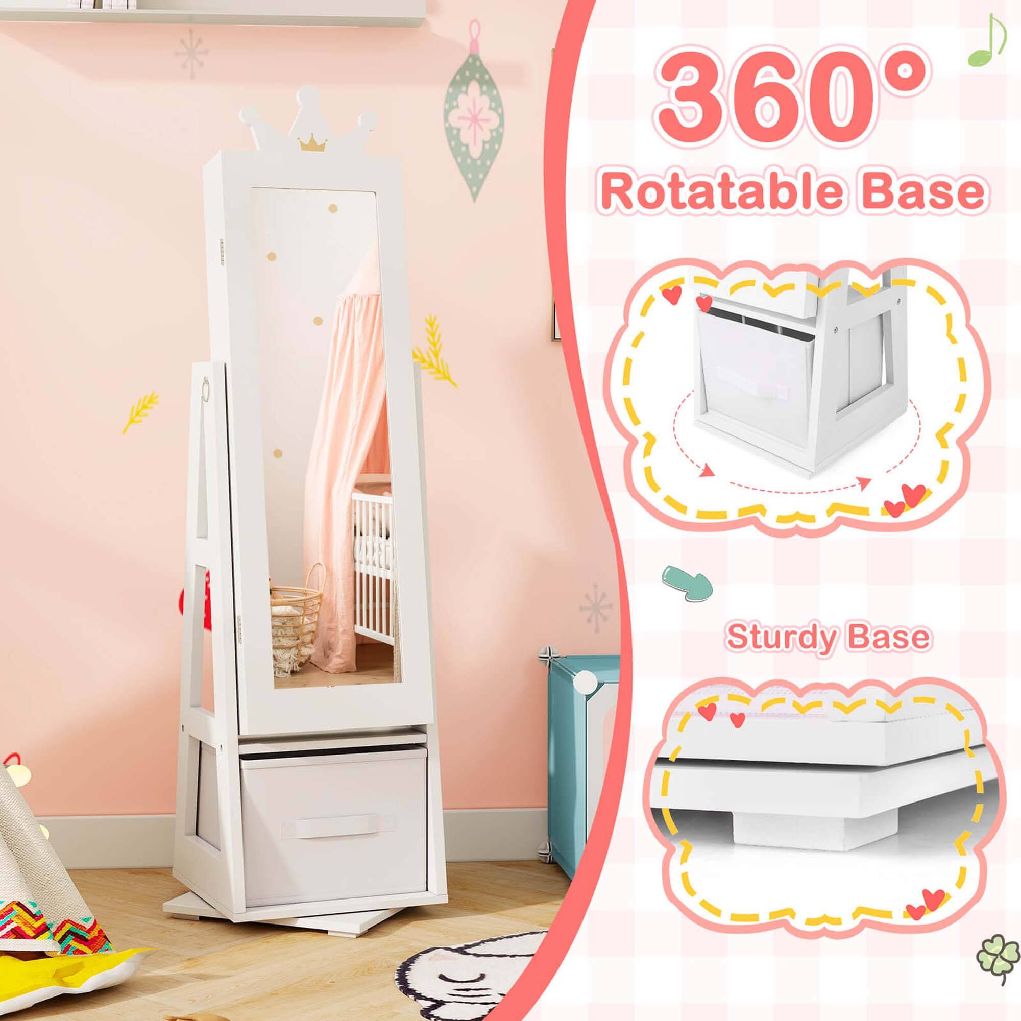 360° Rotatable Base, Sturdy Base