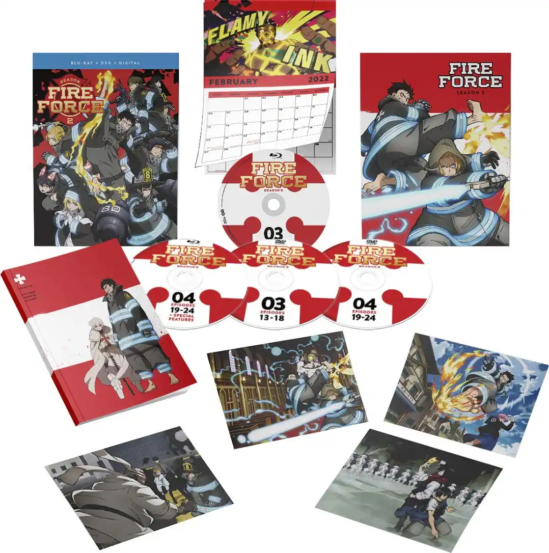 Front. Fire Force: Season 2 Part 2 Limited Edition (Blu-ray).