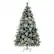 Alt View 19. Costway - 6 FT Pre-Lit Artificial Christmas Tree Hinged with Pine Needles 350 LED Lights - Green/White.