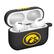 Alt View 1. Affinity Bands - Iowa Hawkeyes AirPods Pro Silicone Case Cover - Black.