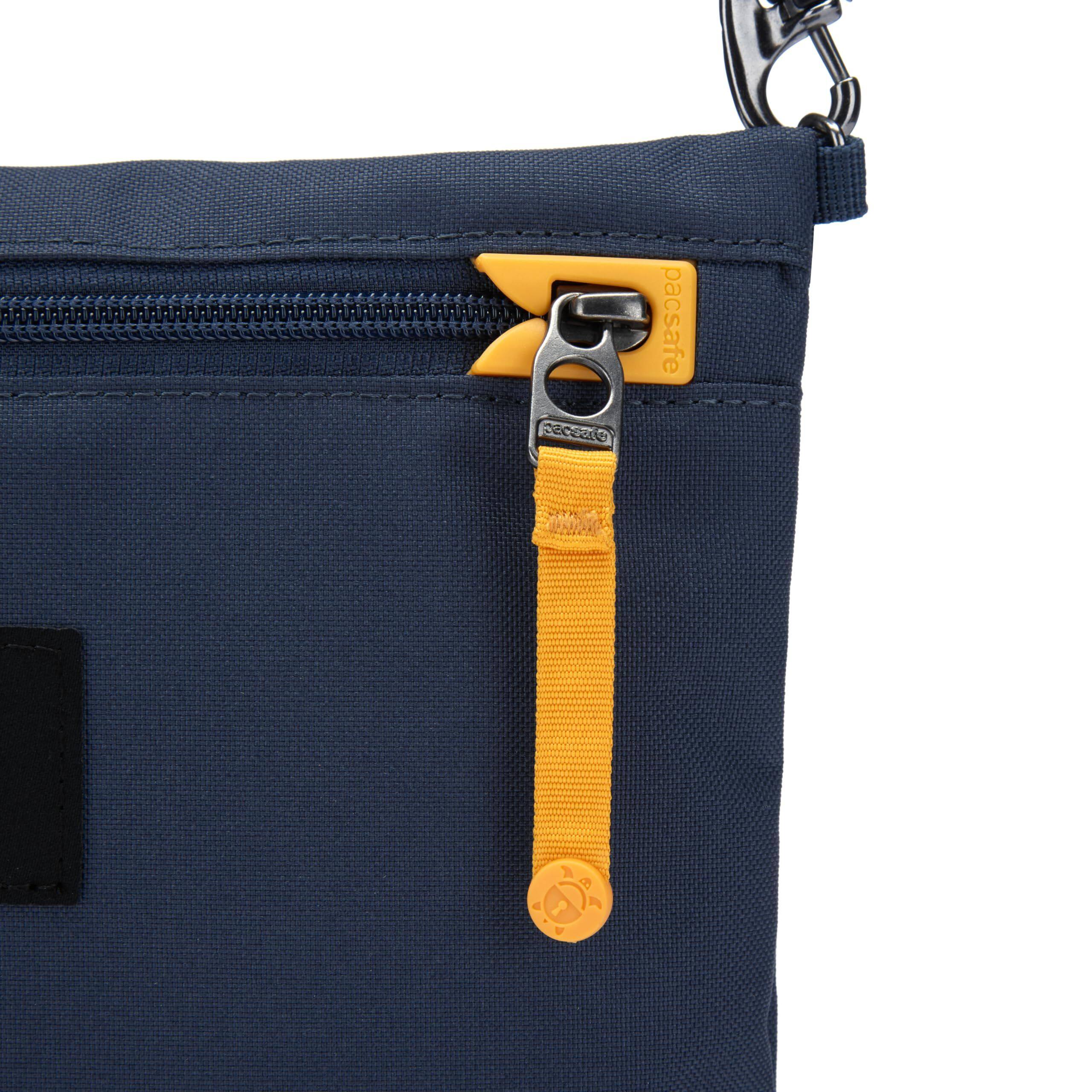 Alt View 1. Pacsafe - GO Crossbody Pouch (Coastal Blue) - Coastal Blue.