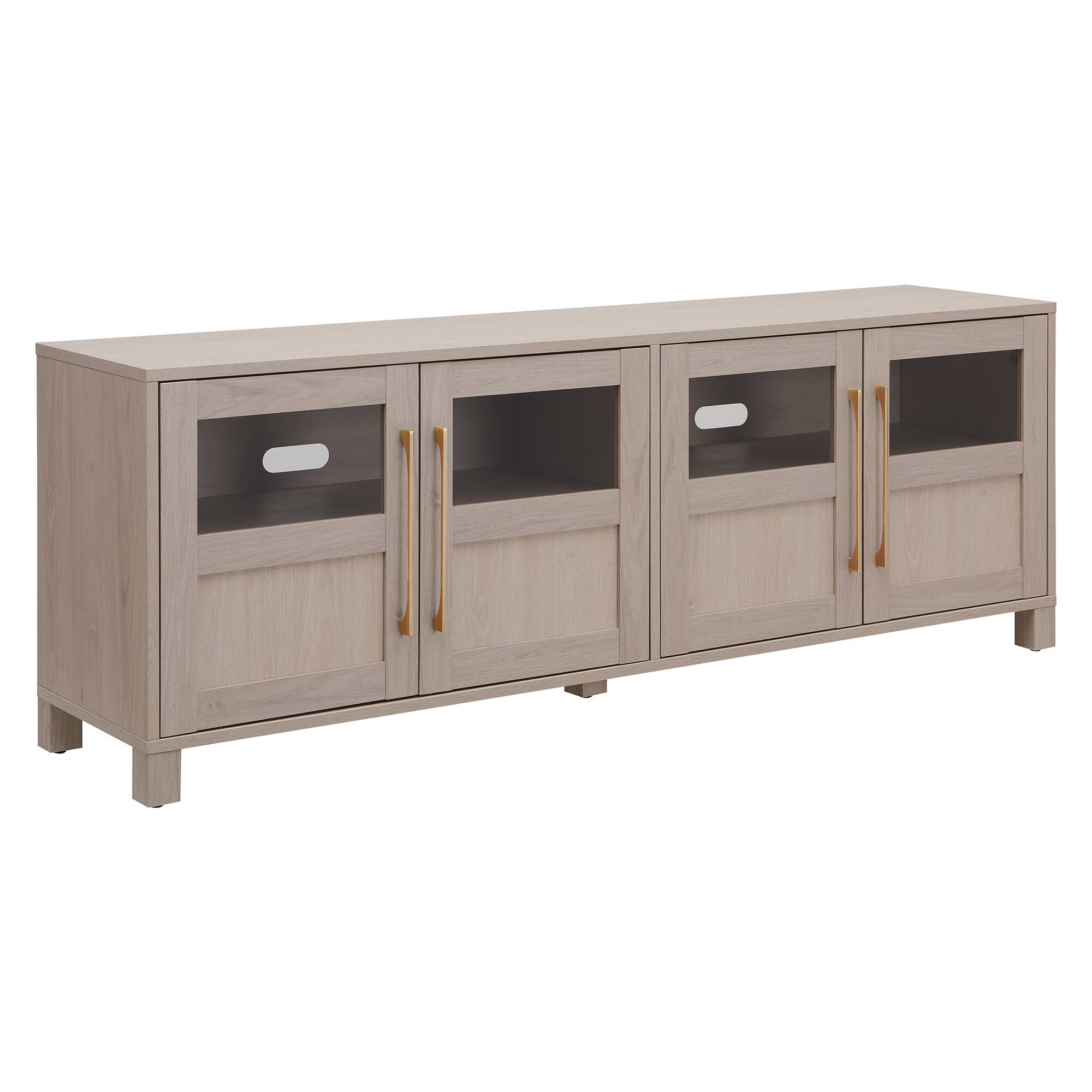 Camden&Wells - Holbrook TV Stand Fits Most TVs up to 75 inches - Alder White