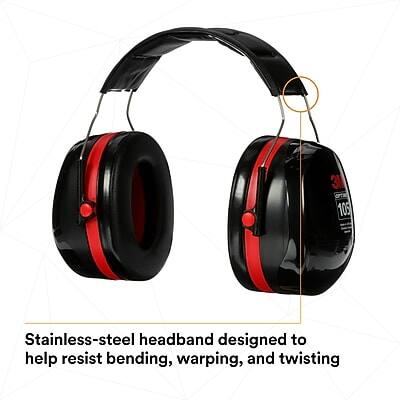 Stainless-steel headband designed to help resist bending, warping, and twisting