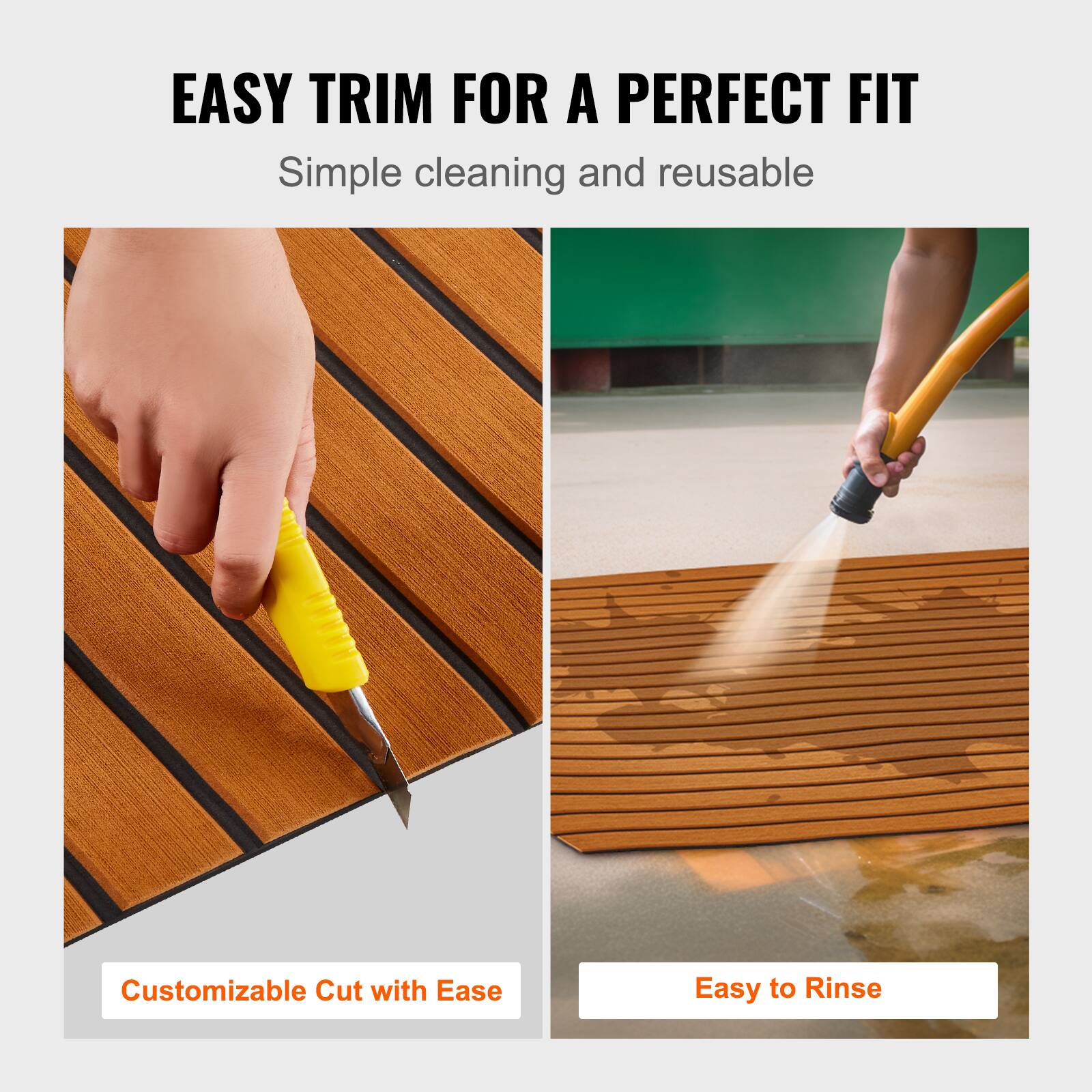 EASY TRIM FOR A PERFECT FIT  
Simple cleaning and reusable  

Customizable Cut with Ease  
Easy to Rinse
