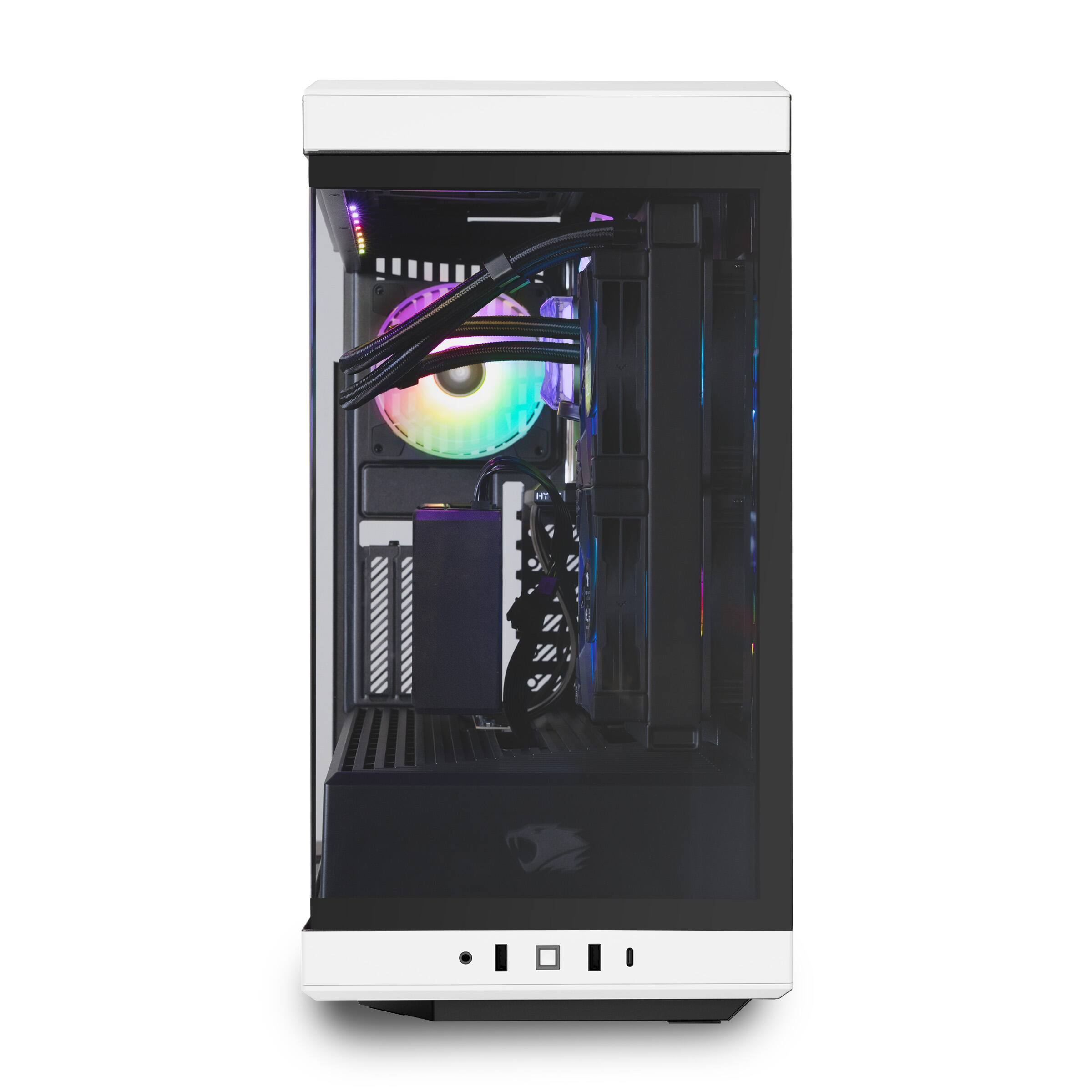 Alt View 11. iBUYPOWER - Y40 PRO Gaming Desktop PC - Intel Core i9 14900F, NVIDIA GeForce RTX 5080 16GB, 32GB DDR5 RGB,2TB NVMe - White.