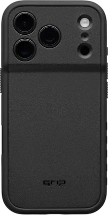 Front. dbrand - Grip Case with MagSafe for Apple iPhone 18 Pro Max / iPhone 17 Pro Max - Black.