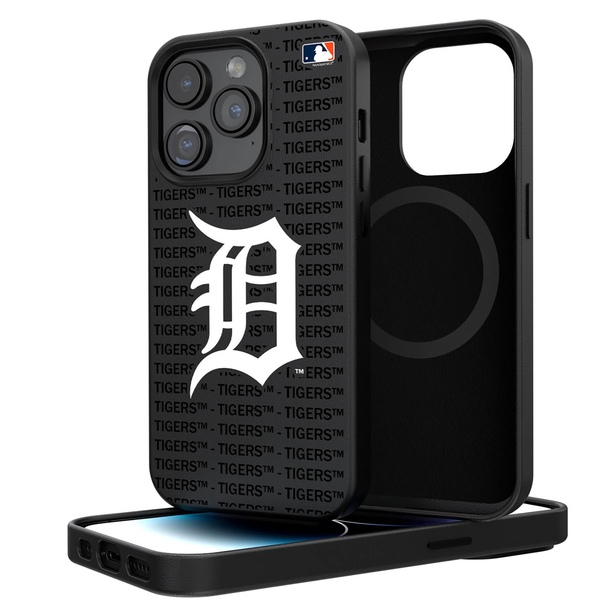 Keyscaper - MLB - Detroit Tigers Primary Logo iPhone Magnetic Bump Case - 15 Pro Max - Black price history on PriceWatchPro