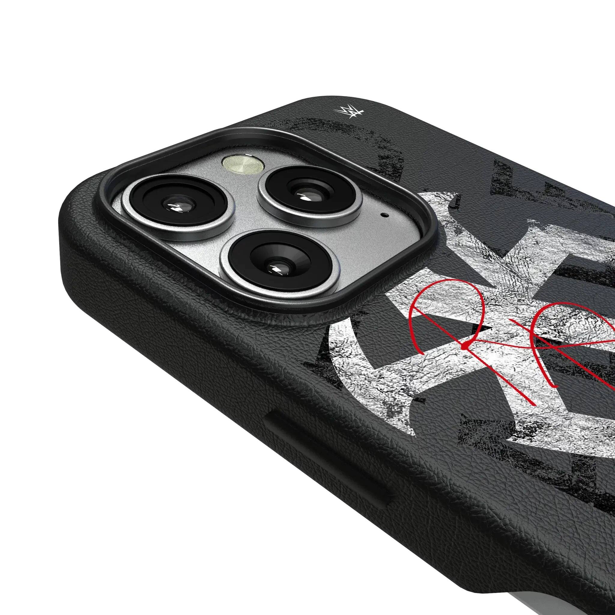 Left. Keyscaper - WWE Impact MagSafe Compatible Phone Case - Apple iPhone 15 Pro Max - Roman Reigns.
