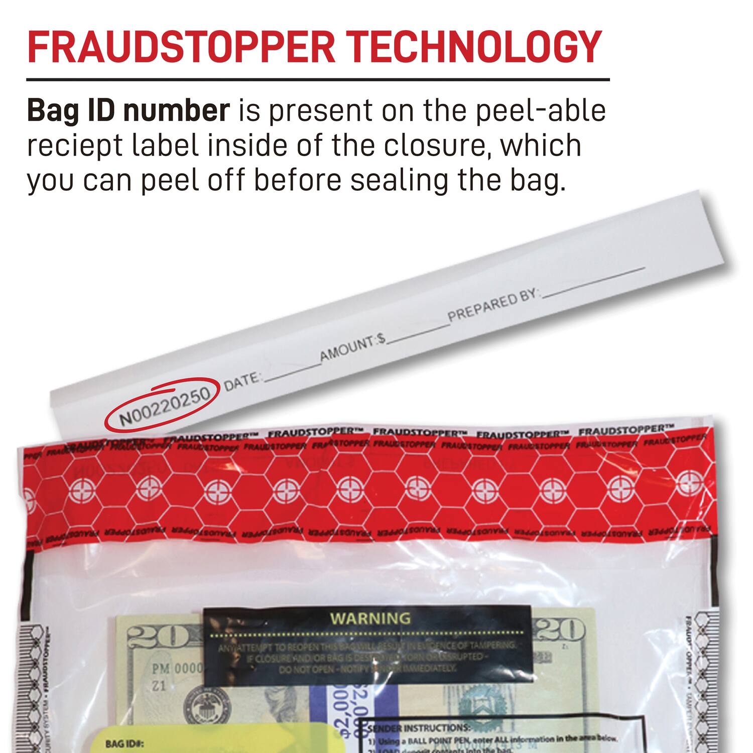 FRAUDSTOPPER TECHNOLOGY  
Bag ID number is present on the peel-able receipt label inside of the closure, which you can peel off before sealing the bag.  

N00220250  

FRAUDSTOPPER FRAUDSTOPPER FRAUDSTOPPER FRAUDSTOPPER FRAUDSTOPPER FRAUDSTOPPER FRAUDSTOPPER FRAUDSTOPPER FRAUDSTOPPER FRAUDSTOPPER FRAUDSTOPPER FRAUDSTOPPER FRAUDSTOPPER FRAUDSTOPPER FRAUDSTOPPER FRAUDSTOPPER FRAUDSTOPPER FRAUDSTOPPER FRAUDSTOPPER FRAUDSTOPPER FRAUDSTOPPER FRAUDSTOPPER FRAUDSTOPPER FRAUDSTOPPER FRAUDSTOPPER FRAUDSTOPPER FRAUDSTOPPER FRAUDSTOPPER FRAUDSTOPPER FRAUDSTOPPER FRAUDSTOPPER FRAUDSTOPPER FRAUDSTOPPER FRAUDSTOPPER FRAUDSTOPPER FRAUDSTOPPER FRAUDSTOPPER FRAUDSTOPPER FRAUDSTOPPER FRAUDSTOPPER FRAUDSTOPPER FRAUDSTOPPER