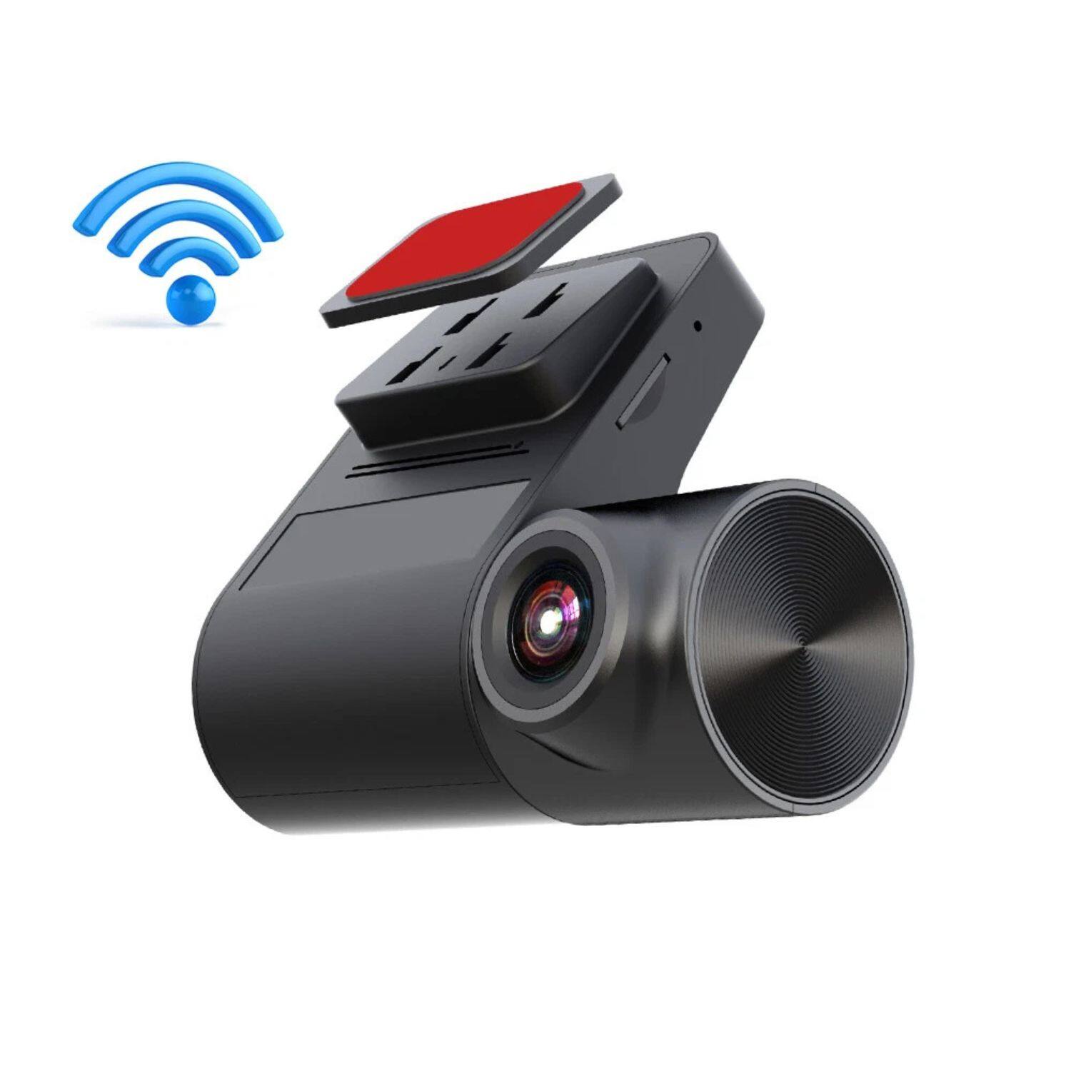 Front. Stock Preferred - Mini 1080P WiFi Dash Cam – Hidden Car DVR Camera with G-Sensor, Night Vision & App Control.